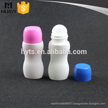 color 50ml plastic roll on deodorant empty bottle